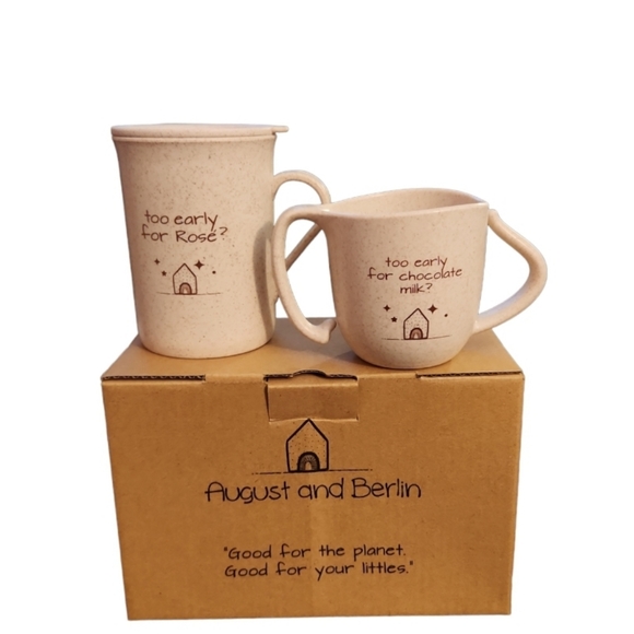 August and Berlin Mom and Todder Cup Set - Picture 1 of 5